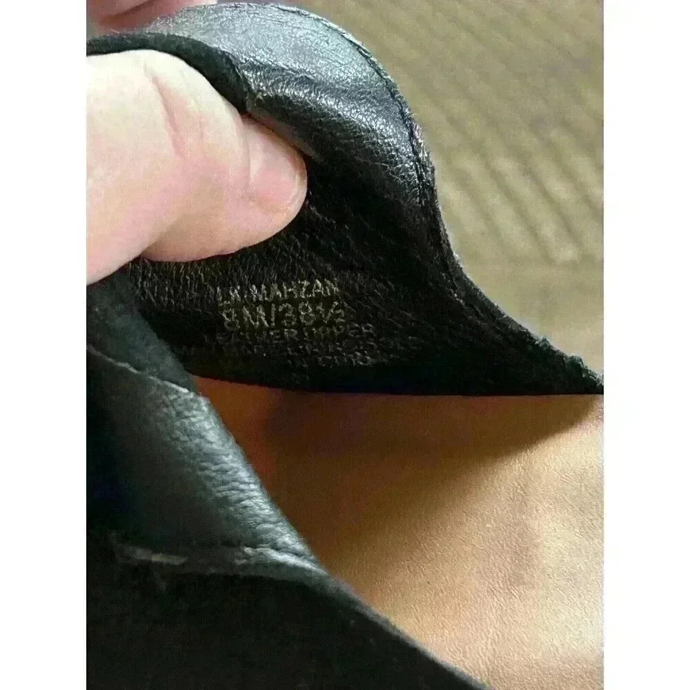 Lucky Brand Mahzan Loafer | Black‎ leather | Size 8. Ankle, Fall, Cute, Work - Picture 15 of 15